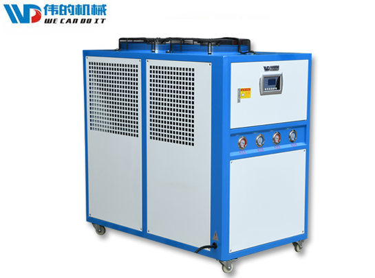 風冷式工業冷水機結冰了要怎么處理？